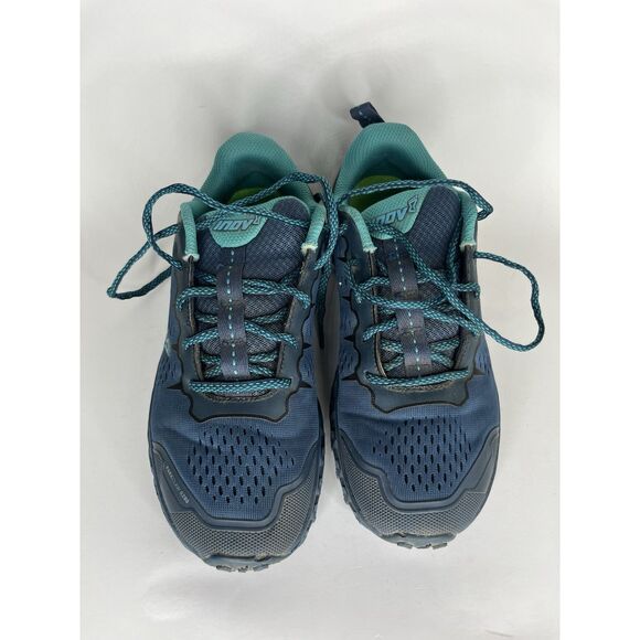 inov 8 Blue Synthetic Athletic Gym Running Lace Up Shoes Women Sz 9M US/40EU - Picture 12 of 12